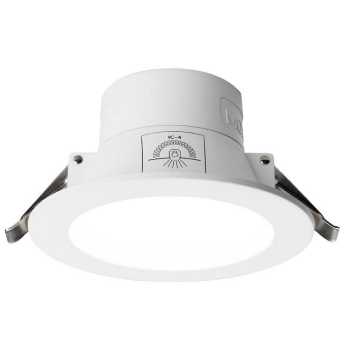 Voltex Monaco 9W IP44 Integrated Driver LED Downlight - CCT Tricolour - Changeable - 90mm