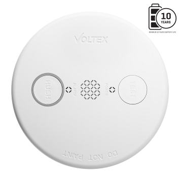 Voltex Photoelectric  Smoke Alarm, 240V 10 years Lithium  Backup  Battery and Hard Wired Interconnection Surface Mounted